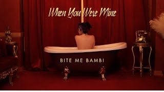 Bite Me Bambi-When You Were Mine (Prince Cover Acoustic) Official Video