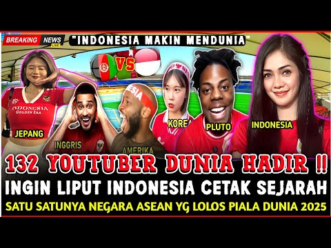 BIKIN MALAYSIA IRI❗️132 YOUTUBER DUNIA TIBA DI ARAB, DUKUNG INDONESIA &  LANGSUNG LAKUKAN HAL INI❓️