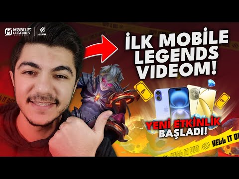 İLK MOBİLE LEGEND VİDEOM !!! - MLBB