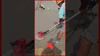 Smoothing Concrete Has Never Been This Satisfying😎😎 #construction #youtube #new #youtubeshorts