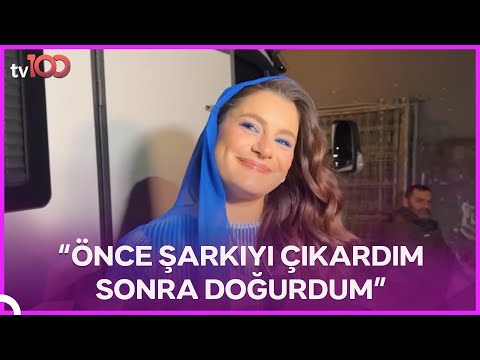 Atiye Yeni Şarkısını Yayınladıktan Hemen Sonra Doğurdu!