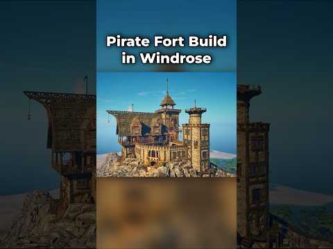 50 Hours Building a Pirate Fort in Windrose!