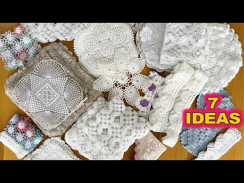 7 Best Ideas For Use Old Lace!