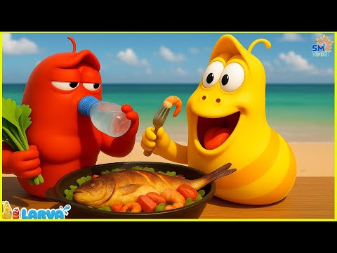 LARVA SEASON 2 EPISODE 414 ~ 515 🍟 NEST VERSION LARVA | MINI SERIES FROM ANIMATION LARVA