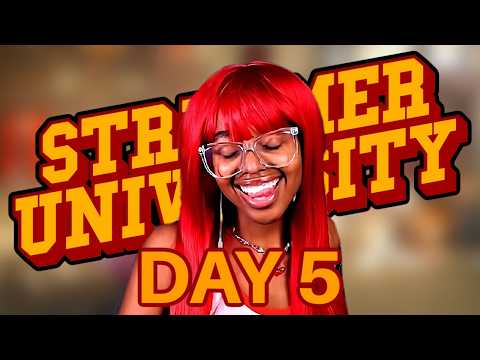 STREAMER UNIVERSITY DAY 5 LETS GOOO (SLEEPING)