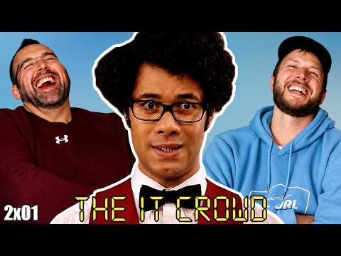 THE IT CROWD 2x01 Reaction! *THE WORK OUTING*