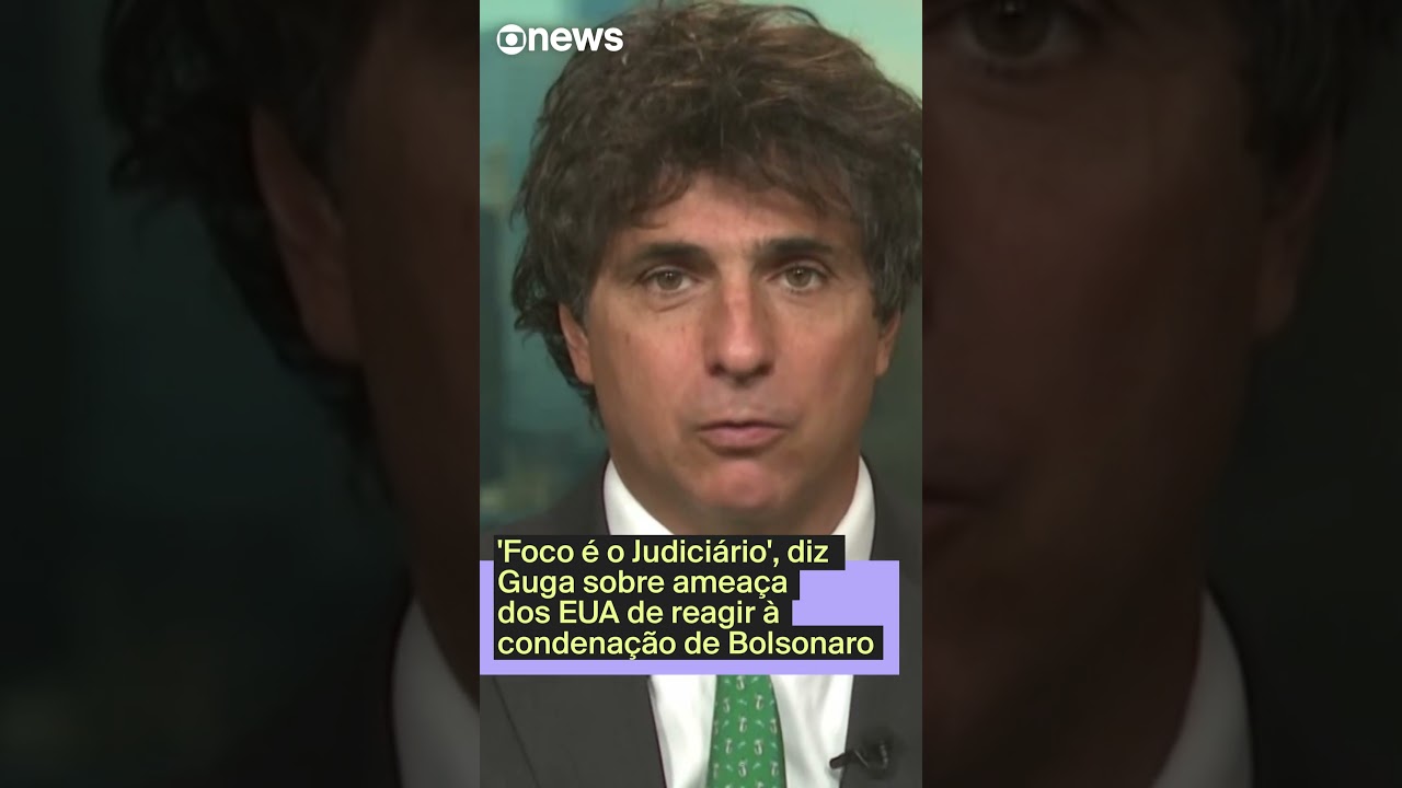 Foco é o Judiciário diz Guga sobre ameaça dos EUA de reagir à condenação de Bolsonaro