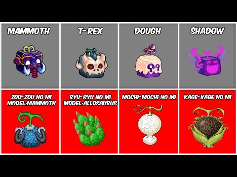 All Blox Fruits Vs One Piece Devil Fruits In UPDATE 26!