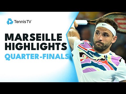 Dimitrov Battles Bublik; Hurkacz, Wawrinka & More Feature | Marseille 2023 Highlights Quarter-Finals