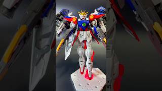 【ガンプラ】RGウイングガンダムゼロ 新機動戦記ガンダムW #gundam #ガンプラ #vtuber #ガンダム #プラモ #shorts