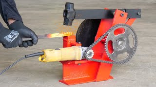 How To Make Homemade Power Hammer Machine Using Angle Grinder | DIY Power Hammer Machine