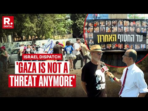 Israeli Protester Reveals Strong Opinion About The Hostage Situation In Israel-Hamas Conflict