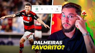 Flamengo 1 x 0 Fluminense - PALMEIRAS NOVO FAVORITO DO BRASILEIRÃO? 🏆🐷