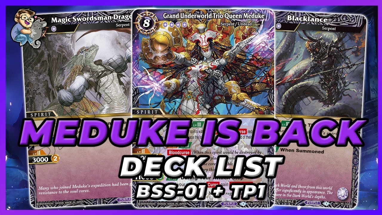 The Meduke glow up is REAL | Top 32 Serpent Deck Profile | Dawn of History Battle Spirits Saga