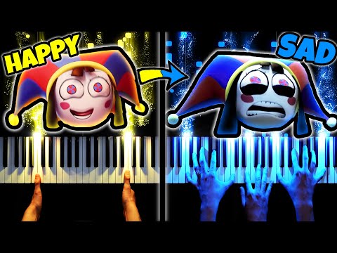 The Amazing Digital Circus Theme | HAPPY to SUPER SAD, but...