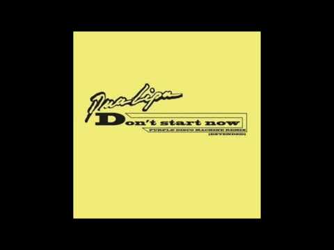 Dua Lipa - Don't Start Now (Purple Disco Machine Extended mix)