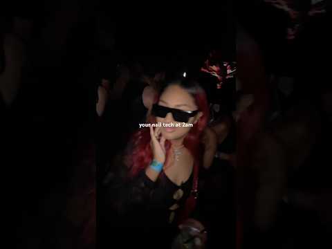 i might just be a rave baddie #saralandry #nailtech #nailtechlife