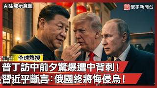 普丁訪中前夕驚爆遭中背刺！習近平斷言：俄國終將悔侵烏！｜#寰宇新聞