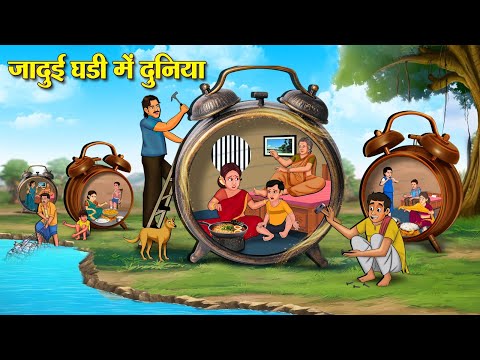 जादुई घडी में दुनिया | Hindi Kahaniya | Moral Stories | Bedtime Stories | Story In Hindi