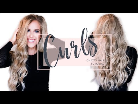 CHATTY DOING MY HAIR | Curls for literal days