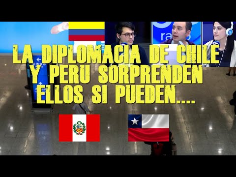 PERIODISTAS COLOMBIANOS SORPRENDIDOS POR EL LOGRO DE PERU Y CHILE CON EL TEMA VISADOS