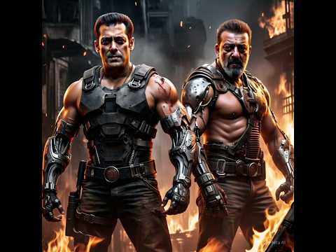 Salman khan vs sanjay dutt robotic fight#salmankhan #sanjaydutt #bollywood #fifa #fifa23 #shorts