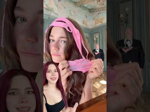 Por qué se están poniendo slime en el cabello?? 😯 #viralvideo #viralshorts #hair