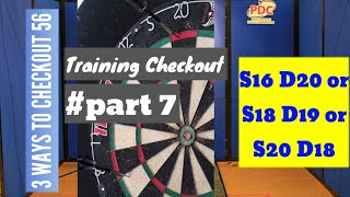 TRAINING DARTS CHECKOUT #part7 #semilivedarts
