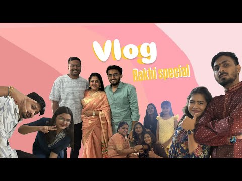 🌸 Our First YouTube Vlog | Raksha Bandhan 2025 Celebration ❤️ | Mr. & Mrs. Jagtap