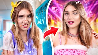 Из Ботанши в Красотку За Ночь! Как Начать Встречаться с Крашем Школы?