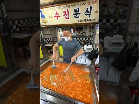 하루에 계란만 1,000개! 역대급 치즈맛 쌀떡볶이│Cheese tteokbokki