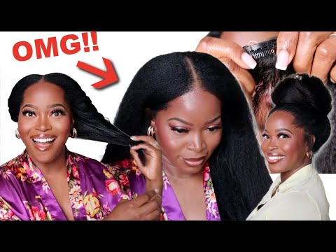 OMG! NATURAL HAIR GROWTH IN MINS 😱 THESE CLIP INS ARE EVERYTHING!! ft. Curls Queen