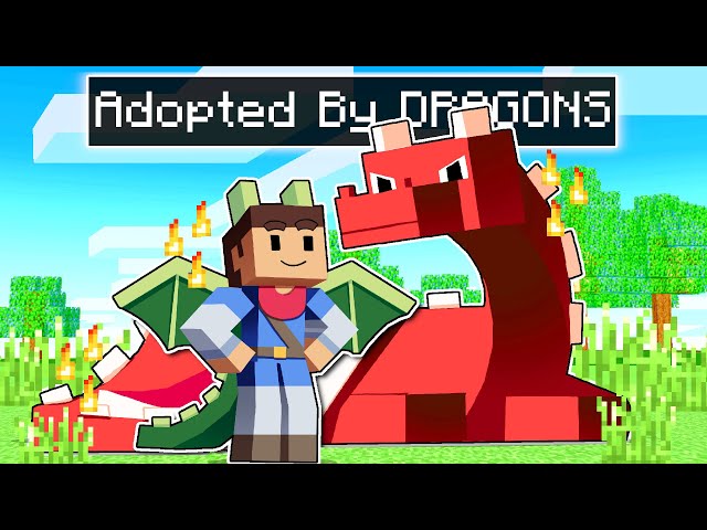 Adopted By DRAGONS In Minecraft ...