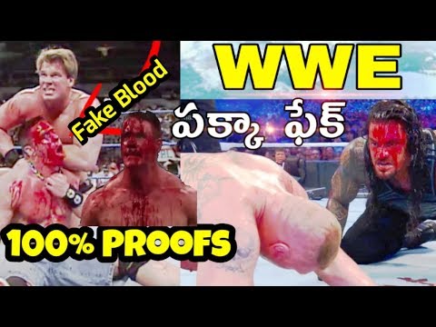 WWE 100% Fake With Proofs in Telugu | Kranthi Vlogger