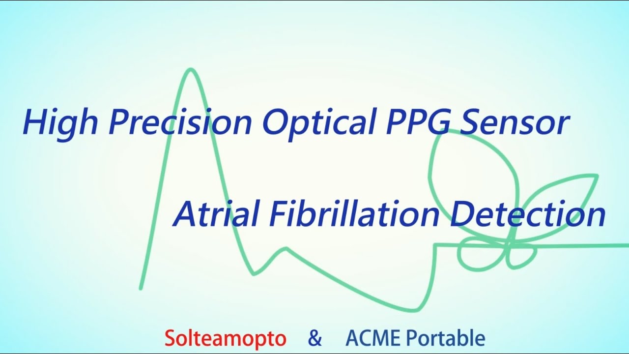 High Precision Optical PPG Sensor - by ACME Portable and Solteamopto