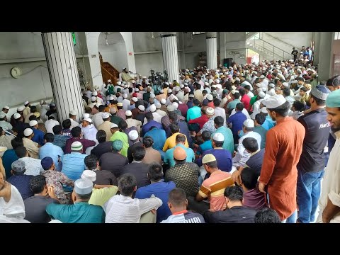 গাজীপুর জেলা, রাজেন্দ্রপুর চৌরাস্তা কেন্দ্রীয় মাসজিদে জুম'আর নামাজ পড়িয়েছেন ড. এনায়েতুল্লাহ আব্বাসী