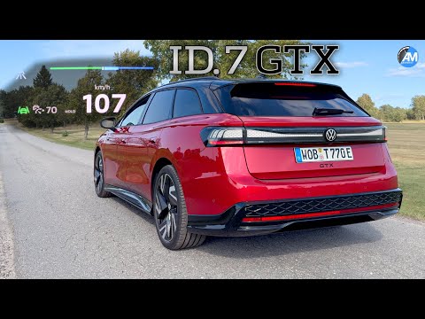 NEW! VW ID.7 GTX (340hp) | 0-100 km/h acceleration🏁| by Automann in 4K