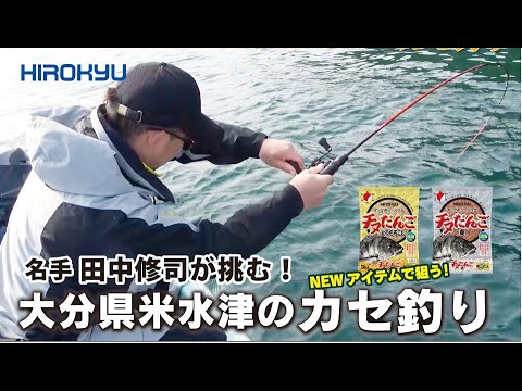名手、田中修司が挑む！大分県米水津のカセ釣り