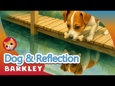 The Dog and His Reflection| Barkley’s favorite fairy tales!