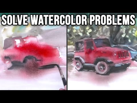 How to Solve ANY Watercolor Problem