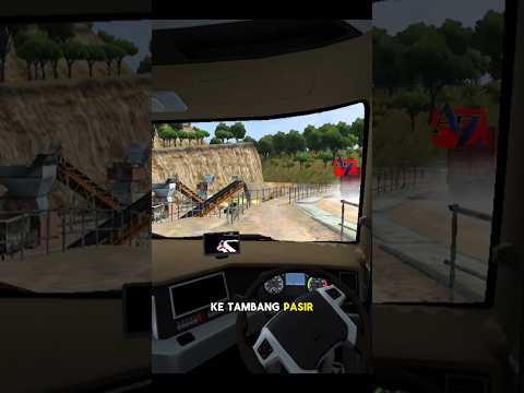 tambang pasir‼️#bussid #truck #simulator
