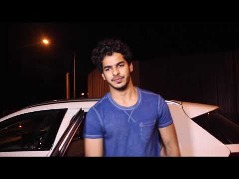 Dhadak Star Ishaan Khattar Lokking HANDSOME At Spotted Myrah Spa Juhu | FWF