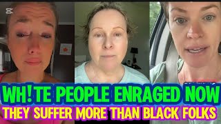 WH!TE PEOPLE ENRAGED & Confused That They Now SUFFERING More Than BLACK FOLKS & Now Leaving america