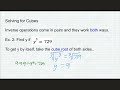 Exploring Square and Cube Roots in Equations