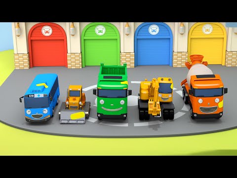 Counting Song | Five little cars | My First Classroom Song🎓 | Song for Preschool | Sing with Tayo