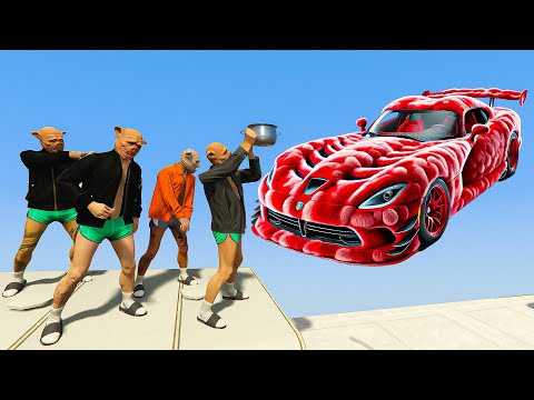 RUNNERS VS DODGE VIPER !!! 🐷LTS🐷 GTA 5 ONLINE