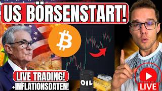 🔴LIVE US-Börsenstart + Heftige Inflationsdaten🚨 Jetzt kommt es zur Entscheidung am Markt!