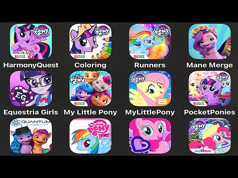 My Little Pony, Harmony Quest My Little Pony, Coloring Color by Magic My Little Pony,Equestria Girls