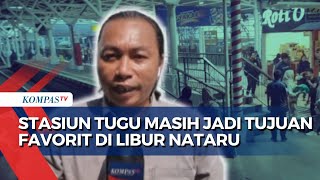 Situasi Terbaru Stasiun Tugu Yogyakarta, Destinasi Favorit Wisatawan di Libur Natal & Tahun Baru