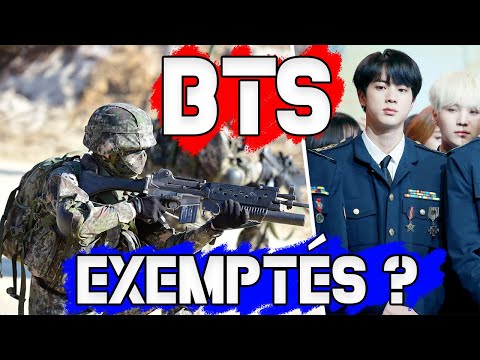 Vidéo Les BTS exemptés de service militaire par la Corée du Sud ? La loi BTS exceptionnelle BTS LAW